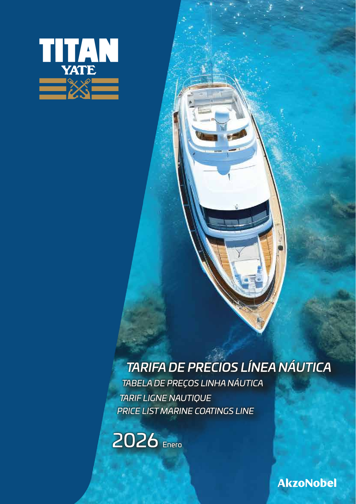 Tarifa Titan N&aacute;utica enero 2026